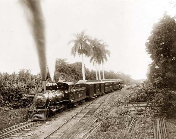 Locomotive in Central America