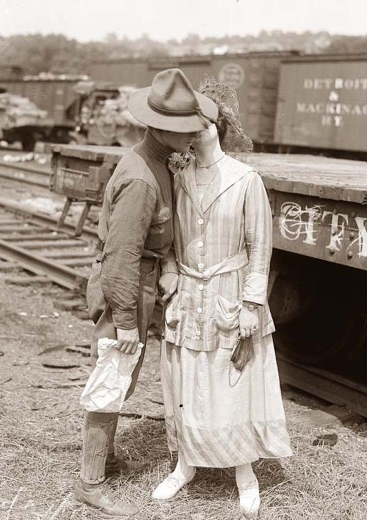 Soldier's Goodbye Kiss