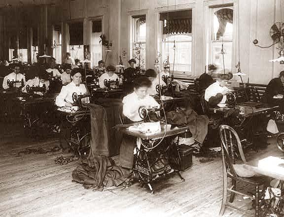 Women Sewing