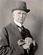 Man With Hat and Cane