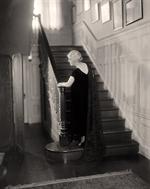 Mrs. Hoover in Formal Gown