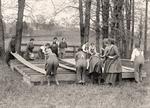 Women Building Barn
