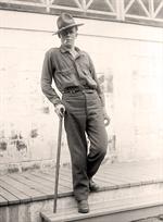 Soldier at Walter Reed