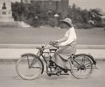 Woman On Motorcycle