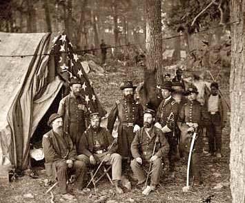 Soldiers on the Battlefield of Antietam