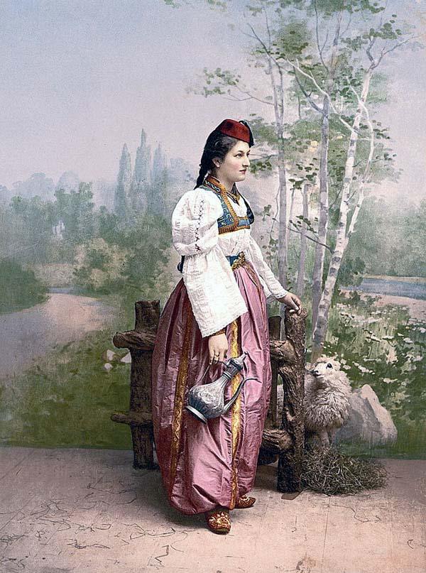 Girl of Sarajevo, Bosnia, Austro-Hungary
