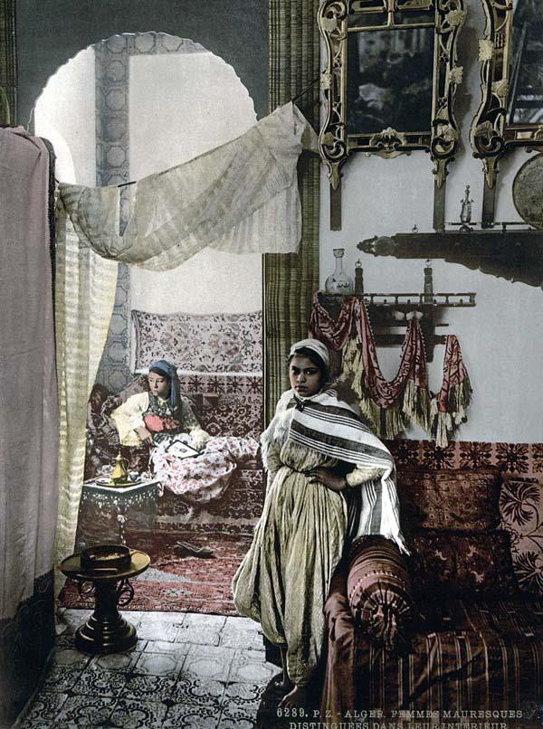 Distinguished Moorish women, Algiers, Algeria