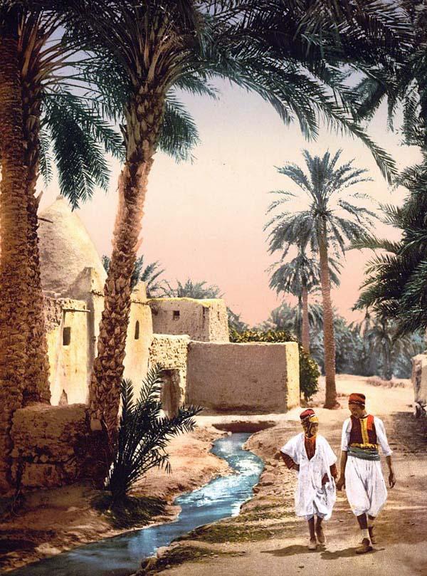 Street in the old town, II, Biskra, Algeria