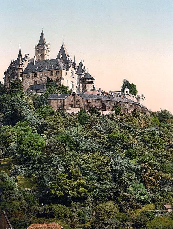 The castle, Wernigerode, Hartz, Germany