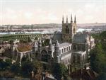 The cathedral, Rochester, England