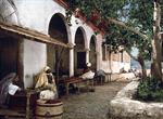Moorish cafe, Tunis, Tunisia