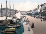 Spalato, from the east, Dalmatia, Austro-Hungary