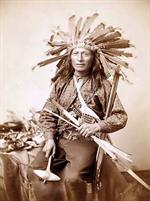 Indian with Tomahawk