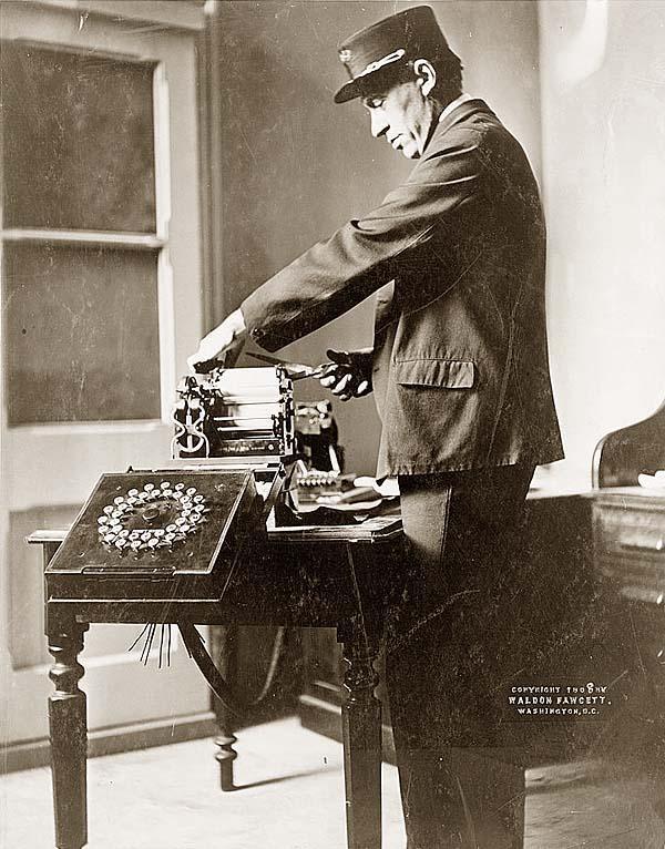 Printing telegraph