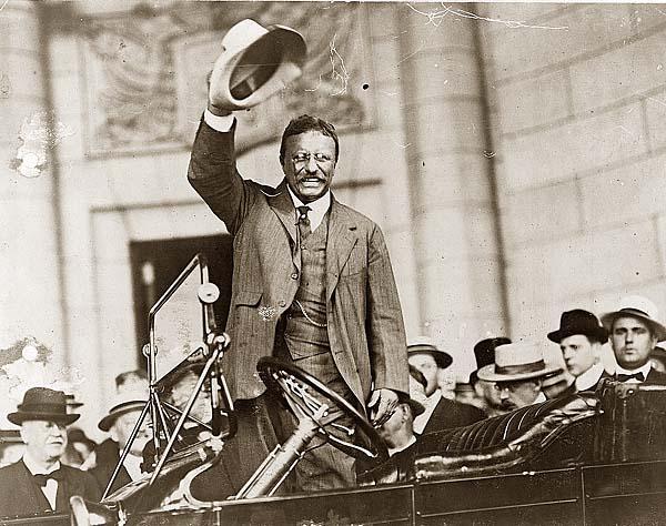 Theodore Roosevelt, three-quarter length