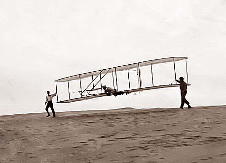 Wright Brothers Test Flight